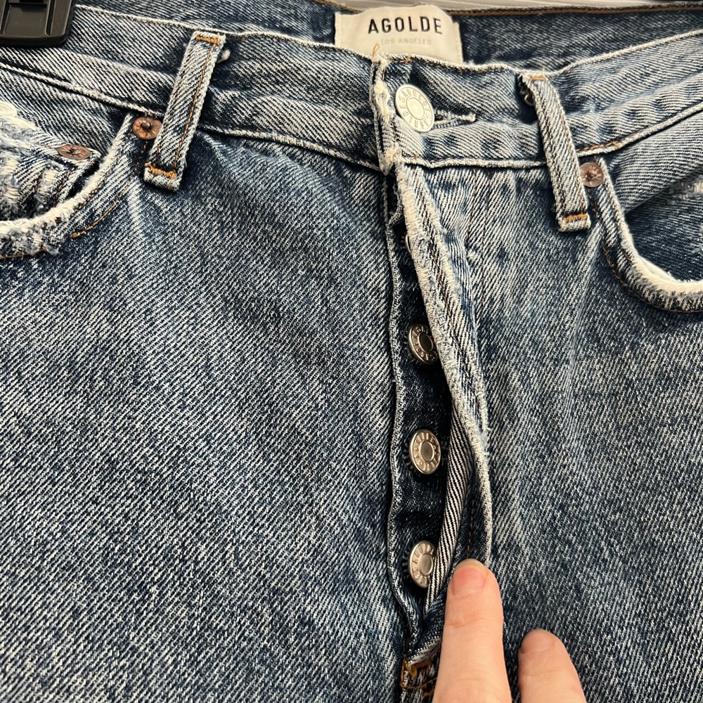 Agolde jeans 25 Jamie button fly - Picture 2 of 7
